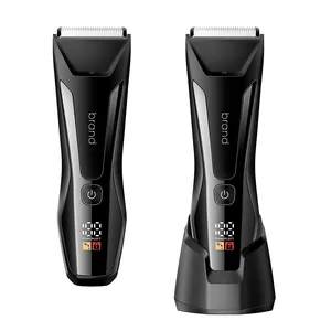 Elettrico body hair Trimmer inguine Body groomer ball Trimmer rasoio per capelli impermeabile per gli uomini