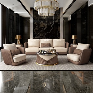 Foshan nuovi buoni mobili Post-moderno italiano di lusso completo Set Design europeo semplice divano combinazione soggiorno parco all'aperto - Product Image 2