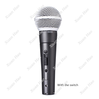 S58m filaire karaoké Vocal Mic Beta58 SM cardioïde Microfone XLR câble Microphone dynamique