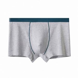 Premium <b>Men's</b> Mid-Rise Boxer Briefs Comfortable Waistband Tagless Contrast Color Odor Control Trunks Soft Spandex Knitted ODM - Product Image 1