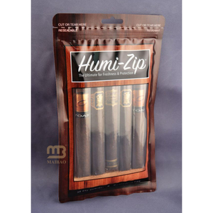 ถุงใส่ซิการ์ใส่น้ำ3ด้านมีซิปเปิดปิดเปิดปิดได้ถุงใส่บุหรี่ถุงพลาสติกสำหรับบรรจุบุหรี่ - Product Image 2