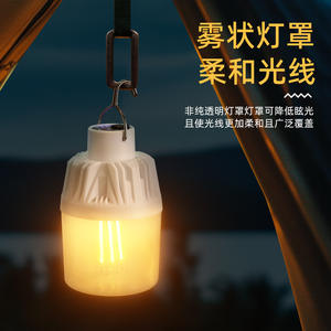 Lanterne de camping portable XiWangFire, LED rechargeable, lumière blanche chaude, pour le camping en plein air avec crochet G160 - Product Image 3