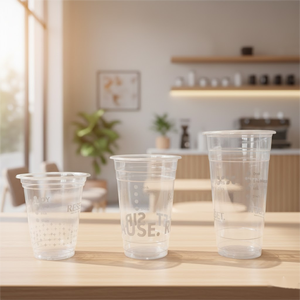 Wholesale Takeaway Disposable 9oz 10oz 12oz 20oz 24oz 16oz Custom Logo Printing clear <b>Plastic</b> Pet <b>Cups</b> - Product Image 4