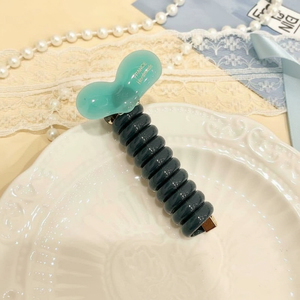 All'ingrosso Trending Vintage moda retrò cravatte per capelli per le donne ragazze calda coda di cavallo titolari di strass fiore di pizzo velluto popolare - Product Image 3