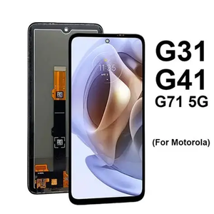 FHD + จอแสดงผลเมทริกซ์หน้าจอสัมผัสสำหรับโมโตโรล่าโมโต G31 XT2173 G41 XT2167 G71 5G XT2169 อะไหล่ทดแทนไม่มีกรอบ - Product Image 1