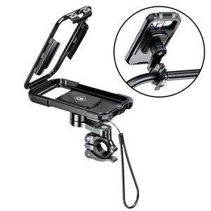Hot Waterproof Cycling Handlebar Quick Release Mobile Phone Holder Bracket for Bicycle Outdoor Motorcycle Phone Holder - Product Image 6