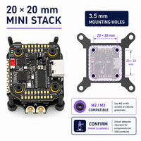 Contrôleur de vol FPV SpeedyBee F405 Mini BLS 35A 20x20 avec ESC 4-en-1 BLHeli_S 3-6S pour drone de course