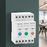 Disjoncteur intelligent WiFi Mini MCB avec mesure de surpression et de sous-pression Commutateur de télécommande sans fil