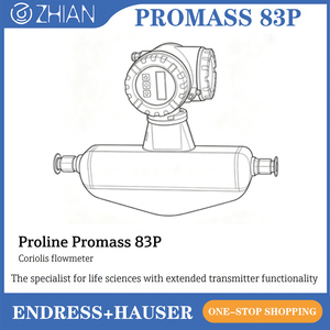 เครื่องวัดการไหลแบบมัลติแวริเอเบิล E+H Endress+Hauser Promass 83 P แบบชิ้นเดียวหรือแบบแยกส่วน สำหรับวัดความหนาแน่น อุณหภูมิ และการไหลแบบโคริโอลิส - Product Image 3