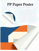 Pósters de PP con Logotipo Personalizado al por Mayor, Impresión Offset Impermeable, Pósters Grandes para Pared A0 A1 A2 A3 A4