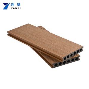 Plancher en WPC Yanji New Tech à double couleur, embossé 3D, co-extrudé, durable, anti-rayures, pour extérieur - Product Image 6