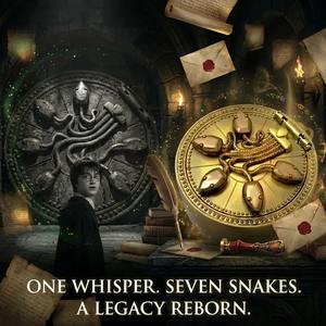 Boîte à bagues mécanique avec compartiment secret en forme de <span class=keywords><strong>livre</strong></span>, inspirée de la magie scolaire des sorciers, boîte mystère en forme de serpent, boîte de rangement dissimulée, boîte à ornements - Product Image 1