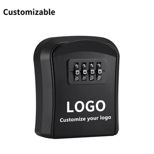 Caja Fuerte con Contraseña de Combinación de 4 Dígitos para Montar en la Pared, para Uso Doméstico. Caja de Seguridad Pequeña con Cerradura para Llaves Se Puede <span class=keywords><strong>Cambiar</strong></span> la Contraseña - Product Image 5