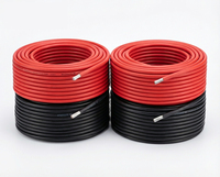 TÜV-Zertifizierter PV1-F H1Z2Z2-K 4mm2 6mm2 Wasserdichter UV-Beständiger XLPO-Isolierter Verzinnter Kupferdraht für PV-Anlagensysteme