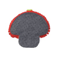Tapis de recherche interactif en forme de champignon pour lapins et petits animaux – Jouet anti-stress et d'alimentation lente