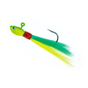 <strong>BUCKTAIL</strong> Hard Lure With Feather Fishing Hook Artificial <strong>Jig</strong> Head Wholesale Fishing Hard Lure Metal - Product Image 3