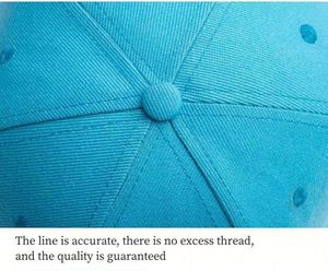 Casquette de baseball en maille personnalisée de haute qualité, ensemble de 6 pièces pour hommes et femmes, avec logo brodé, idéale pour le golf et la promotion - Product Image 4