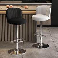 Chaises de bar européennes de luxe confortables, style nordique, chaises de bar pour la maison, décoration de restaurant, tabourets de bar pour la cuisine