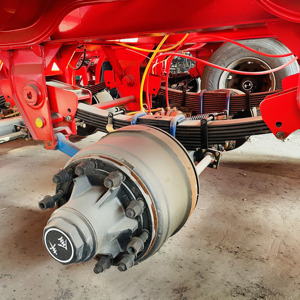 Heißer Verkauf: 20ft 40ft Container-Skelettchassis 2/3/4 Achsen Fracht-Sattelauflieger Stahl-Autotransporter-Anhänger - Product Image 6