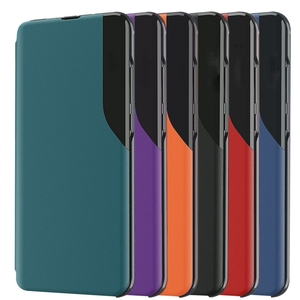 Funda de Cuero con Tapa Abatible para <span class=keywords><strong>Samsung</strong></span> Galaxy A55 a Bajo Precio - Product Image 2