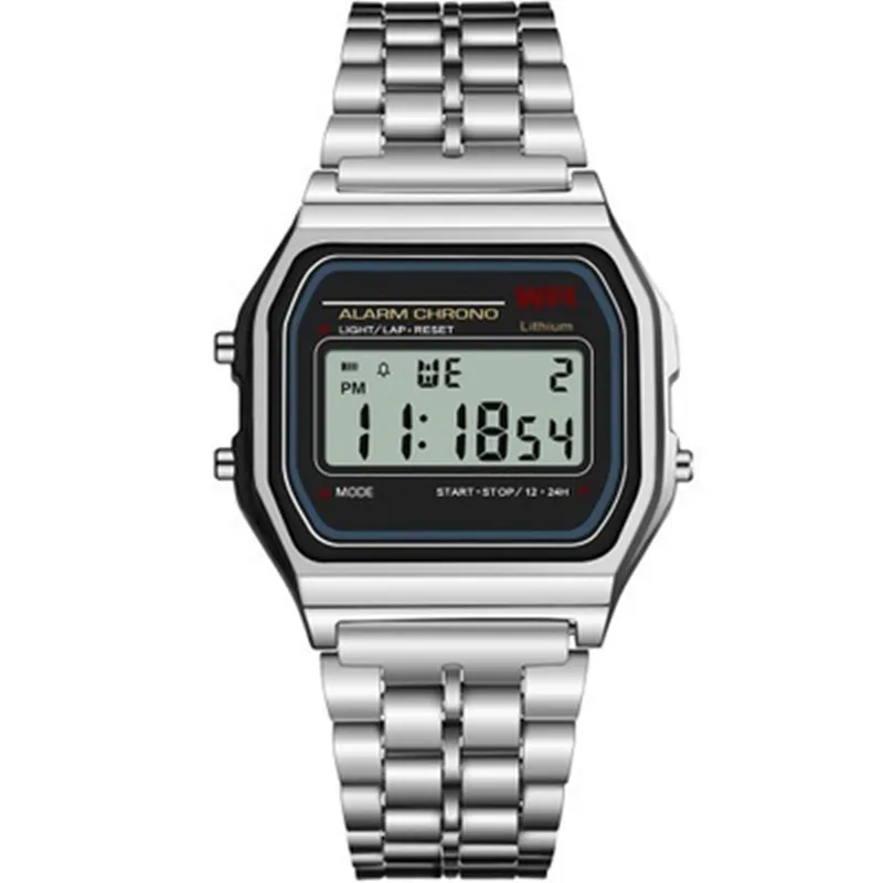 Pesirm Рекламные Самые дешевые оптовые лучшие классические модные спортивные цифровые часы для мужчин цветные цифровые часы
