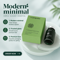 Bouteilles en verre mat personnalisées de 150 ml, 200 ml, 250 ml avec bouchon à vis pour pilules, compléments alimentaires, médicaments, emballage de boîte cadeau