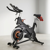 Bicicleta de Spinning Magnética de 13 kg con Volante de Inercia para Ciclismo en Interiores, Gym Master Fitness