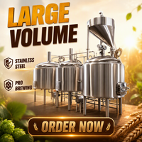 Cuve de brassage Hermann 1000L avec composants de pompe et haute productivité pour petite brasserie