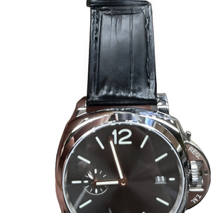 Pa-ner-ai thương hiệu nổi tiếng cổ điển lu-pam1250 màu xanh khâu đơn giản sang trọng cơ khí chuyển động ban đêm ánh sáng đôi đồng hồ nam - Product Image 5