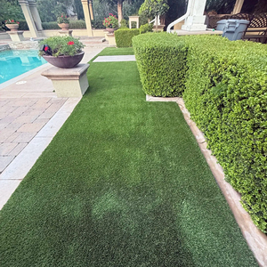 Landscaping <b>Artificial</b> Turf Synthetic <b>Grass</b> High Density Waterproof Fireproof Durable Plastic Material Backyard Balcony Garden - Product Image 1