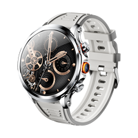 Reloj Inteligente con Tarjeta SIM 4G H18 de Alta Gama, Pantalla IPS, Respuesta a Llamadas, Cámara de Alta Resolución, 128 GB de ROM, Pantalla de 1.9'', GPS, NFC, hasta 4 Días de Batería, Unisex