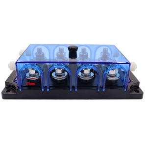 <span class=keywords><strong>Portafusibles</strong></span> Transparente Azul de 4 Vías Compatible con Fusibles MEGA y Fusibles ANM de Atornillar para Aire Acondicionado Automotriz - Product Image 3