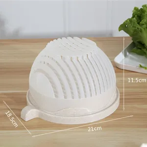 เครื่องหั่นผักและผลไม้แบบมือหมุน PP พร้อมอุปกรณ์ครัวอเนกประสงค์ - Product Image 5