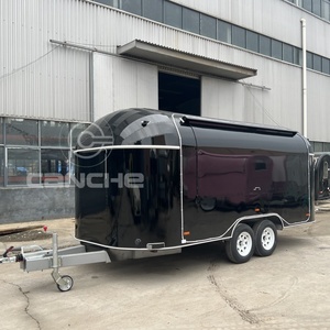 Remorque de cuisine mobile de restauration rapide standard australienne, camion de nourriture à emporter, distributeur automatique, grill à hot-dogs, friteuse - Product Image 4