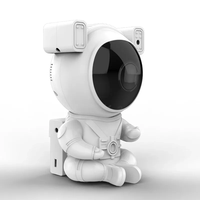 Lampe de projecteur d'astronaute spatial, lampe de nuit de projecteur d'étoiles de ciel étoilé de nébuleuse pour enfants