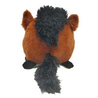 Usine de gros personnalisé OEM/ODM vente chaude mignon animaux en peluche réversibles jouets cheval et vache