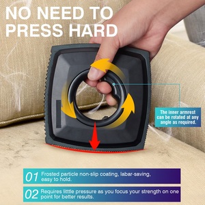 Tapis Râteau Pet Hair Remover Réutilisable Lint Remover <span class=keywords><strong>Brosse</strong></span> pour Enlever la Fourrure Intégrée des Escaliers de Tapis à <span class=keywords><strong>Pile</strong></span> Basse, Tapis <span class=keywords><strong>Brosse</strong></span> Scrap - Product Image 3