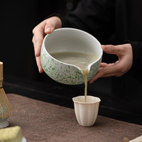 Ensemble Matcha YUBIN Ciel Étoilé, Style Japonais, Cuillère à Thé, Bol à Matcha, 100 Yuan, Porcelaine, Outil Écologique
