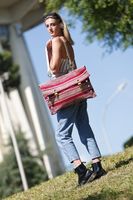 Sac à bandoulière pour femme Mat-b Materialbag NR27, sacs de luxe italiens, style rock classique, matériaux durables, bandoulière simple