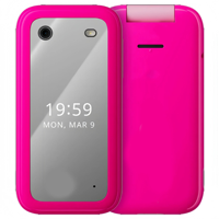 Teléfono Inteligente con Tapa Abatible, Doble SIM, 2G GSM, Pantalla de 2.8 Pulgadas, Cámara de 2MP, Ranura para Tarjeta TF, Personalizado de Fábrica, para Personas Mayores y Estudiantes