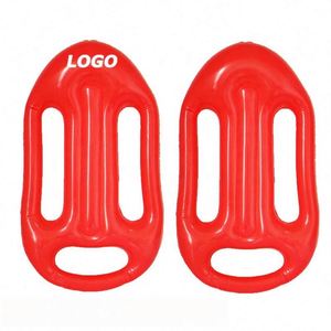 Planche flottante gonflable de sauveteur de plage pour enfants, rouge, jouet d'entraînement pour la natation et le surf - Product Image 1