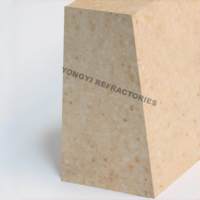 Brique réfractaire personnalisée en forme de cale et d'arche, haute teneur en alumine, pour revêtement de four tunnel, OEM ODM