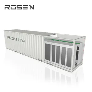 Solar Energy System 300Kw Hybrid Solar Power System Ess Container Solar Battery System