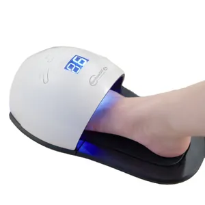 Móng tay nghệ thuật Dép UV đèn ngón tay Máy sấy móng tay với 3 Timer Gel Polish LED ánh sáng 48W chân đèn móng tay