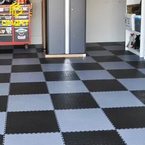 Facile à nettoyer, tapis de <span class=keywords><strong>sol</strong></span> <span class=keywords><strong>automobile</strong></span> rouge 40x40 non toxique, puzzle à emboîtement, tuiles lourdes à emboîtement 40x40 pour <span class=keywords><strong>garage</strong></span> - Product Image 1