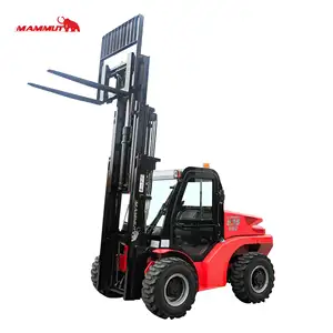 3ton/3.5ton Four-wheel Drive 4WD All Rough Terrain Diesel Forklift Truck With CE