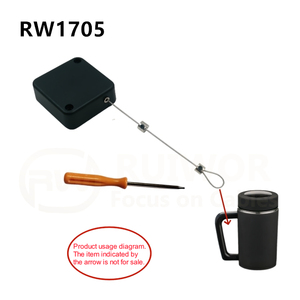 RUIWOR RW1705 herramienta llave antipérdida Cable retráctil termo posicionamiento secador de pelo Anti pérdida caja de extracción llave retráctil Correa - Product Image 2