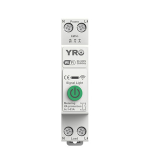 YRC Smart <b>Circuit</b> <b>Breaker</b> 63A WiFi 2.4Ghz Modular Mounting Tuya App Control Polycarbonate Material - Product Image 2