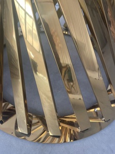 Thép không gỉ vàng bánh cưới bàn tròn - Product Image 3