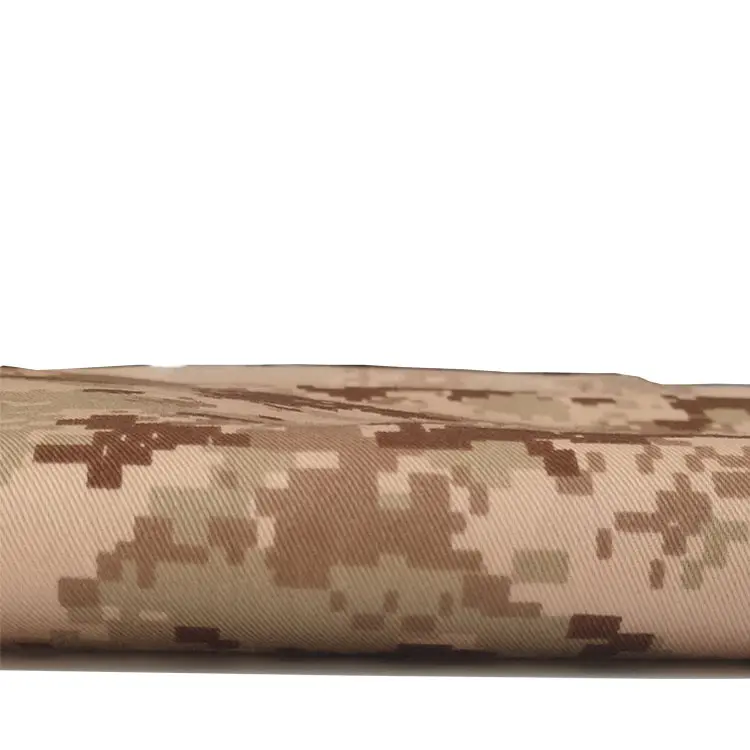 Wholesale Printing Cotton-Polyester Twill CAMO Uniform Camouflage Fabric